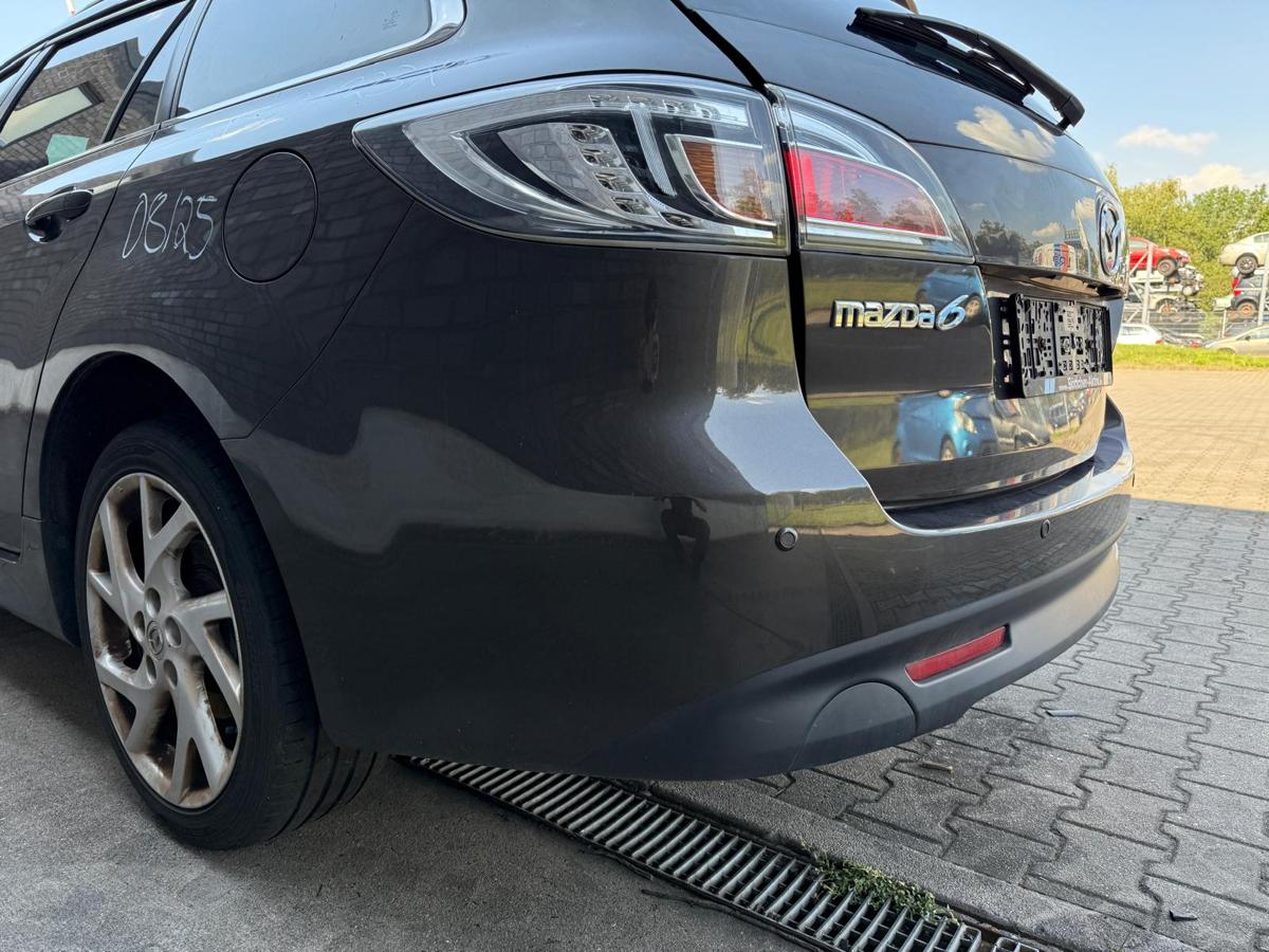 Mazda 6 GH original Stoßstange Stoßfänger hinten Kombi 39Y Midnight Bronze Mica BJ12
